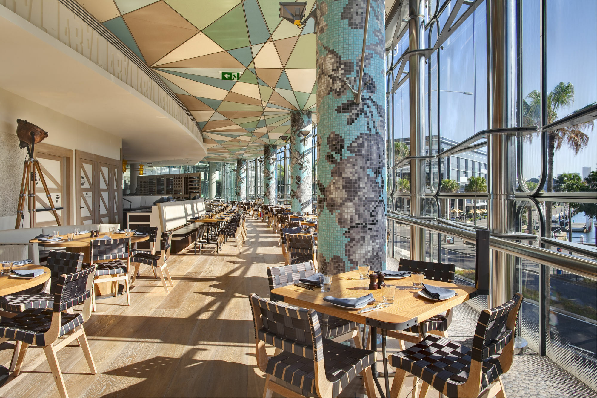 The Star Grand Hotel And Residences Sydney Bagian luar foto The interior of the restaurant