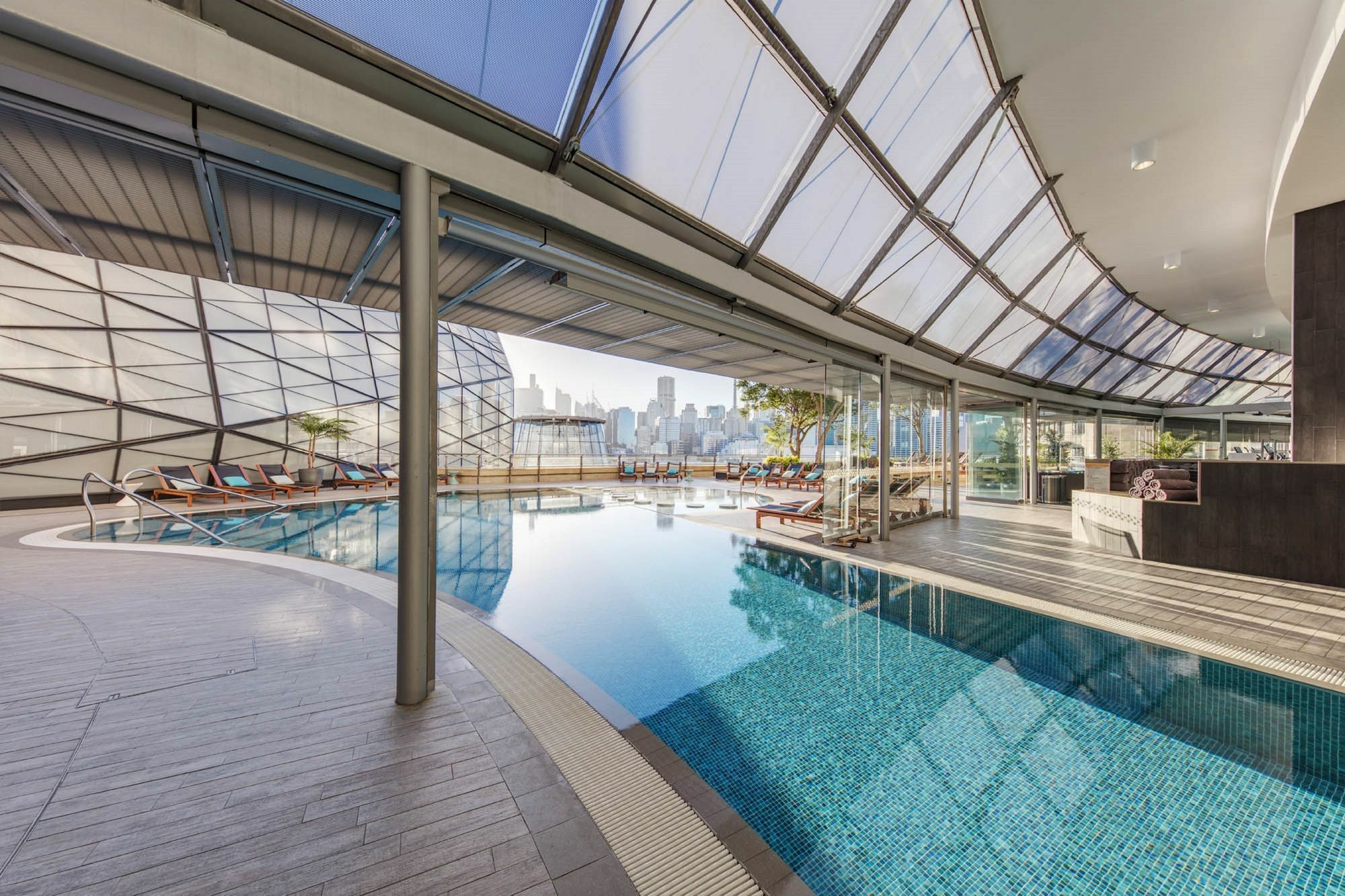 The Star Grand Hotel And Residences Sydney Bagian luar foto Sky Pool