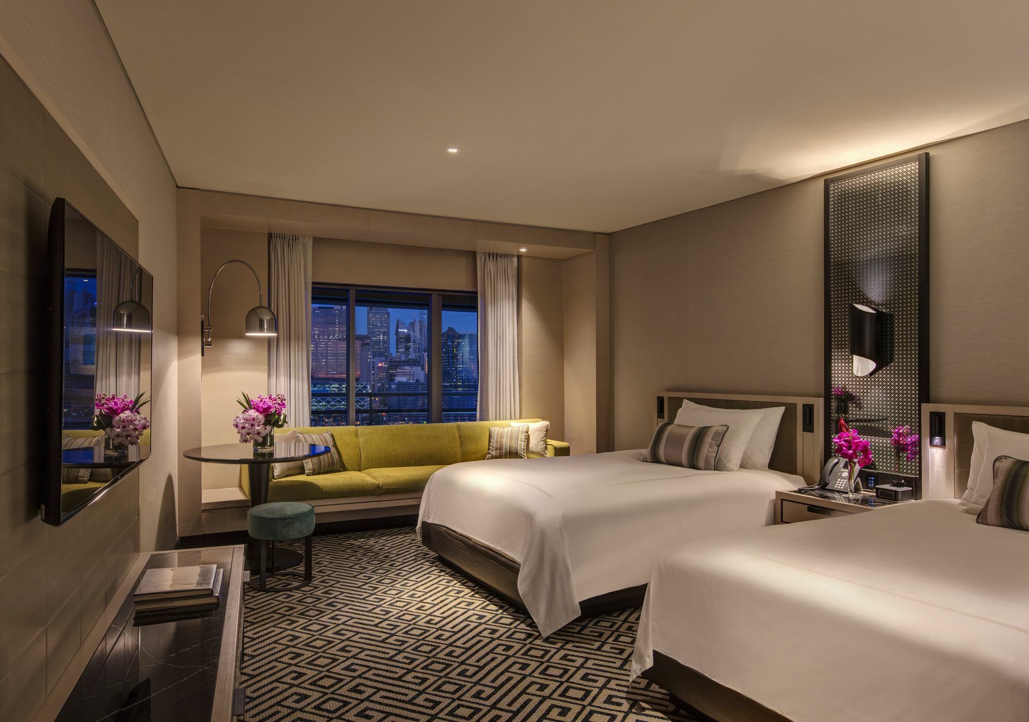 The Star Grand Hotel And Residences Sydney Bagian luar foto Deluxe Room