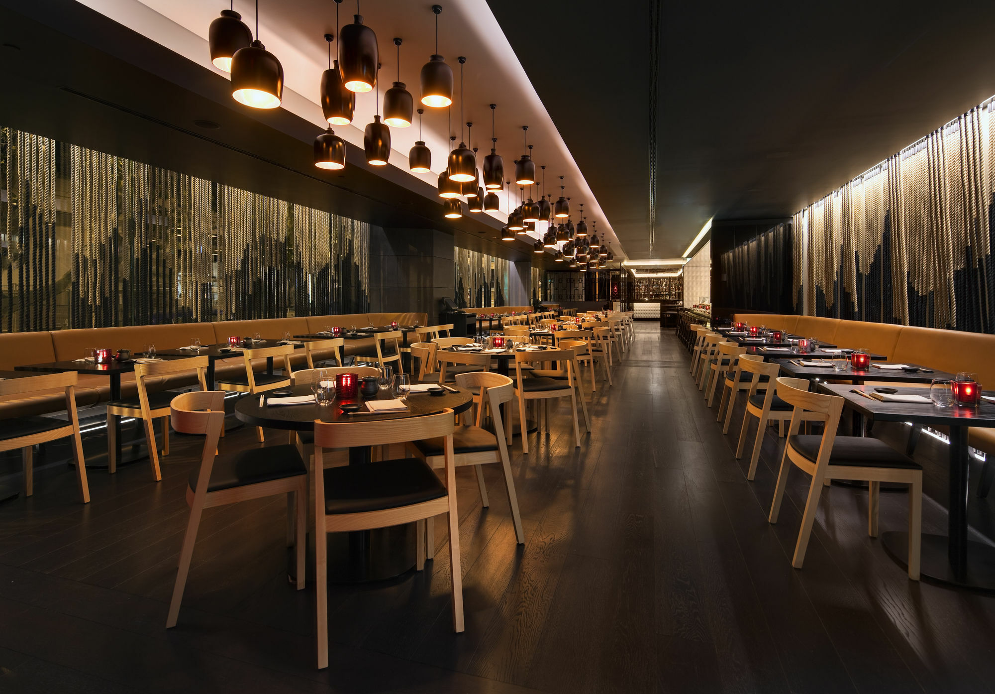 The Star Grand Hotel And Residences Sydney Bagian luar foto Interior of a restaurant