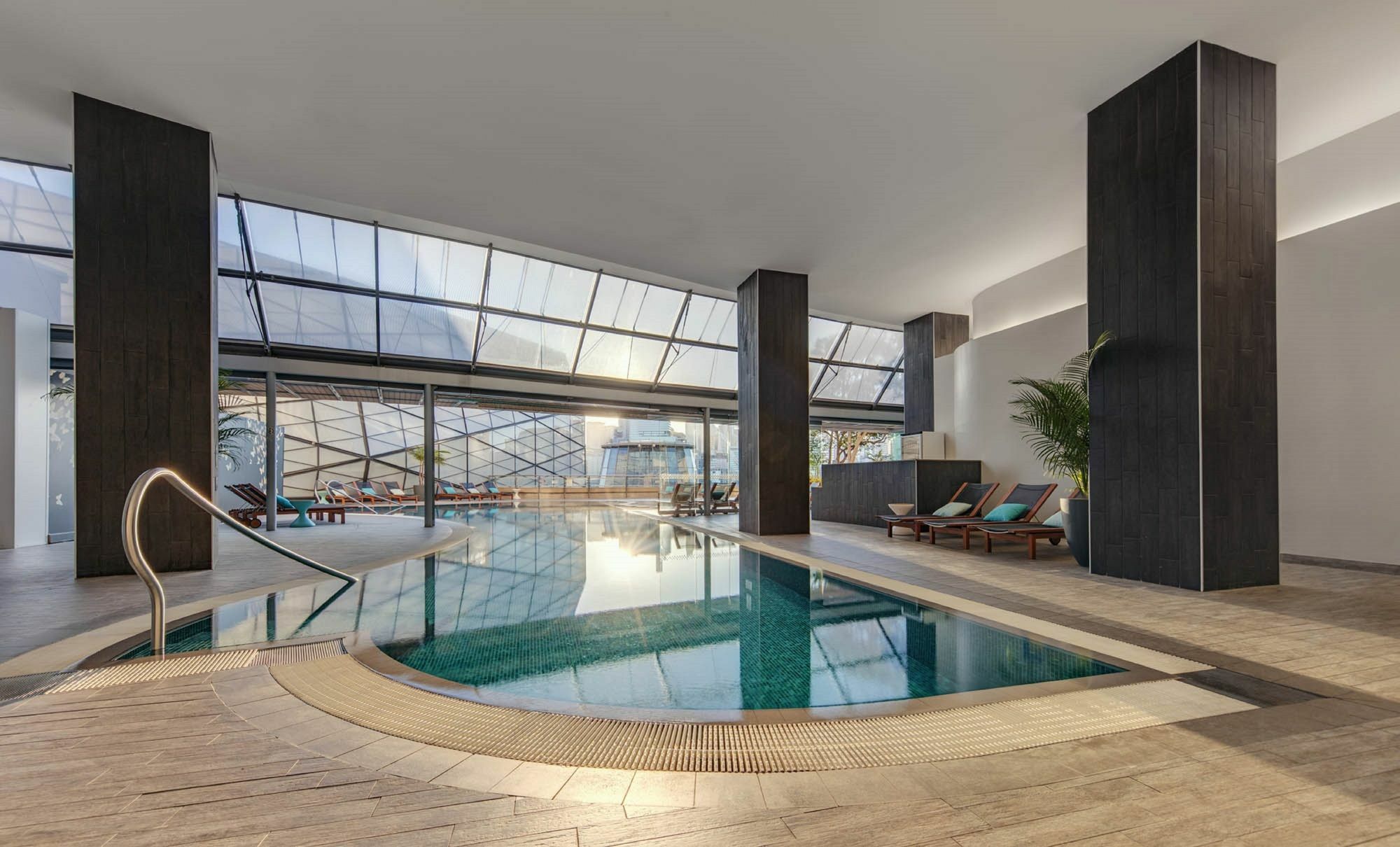 The Star Grand Hotel And Residences Sydney Bagian luar foto The pool at the 2018-opened hotel