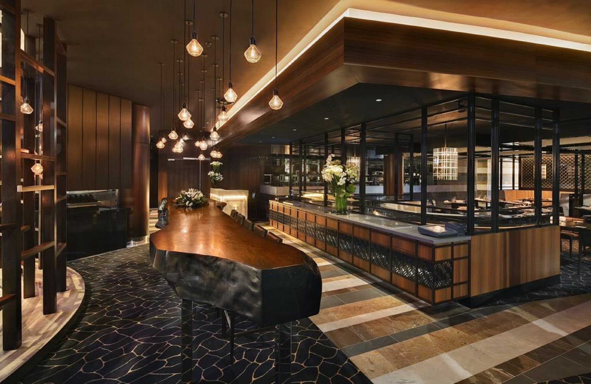 The Star Grand Hotel And Residences Sydney Bagian luar foto The interior of the restaurant